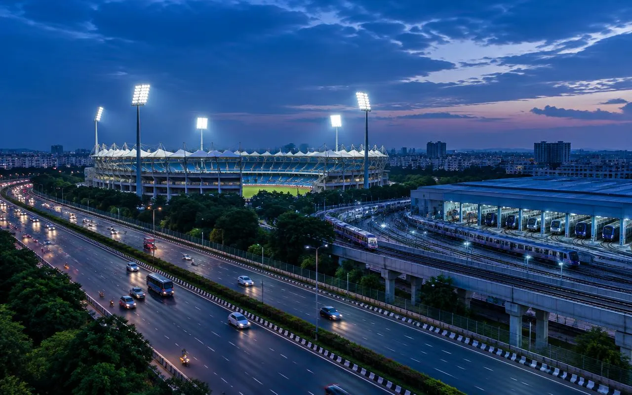 Illustrative view of Uppal, Hyderabad