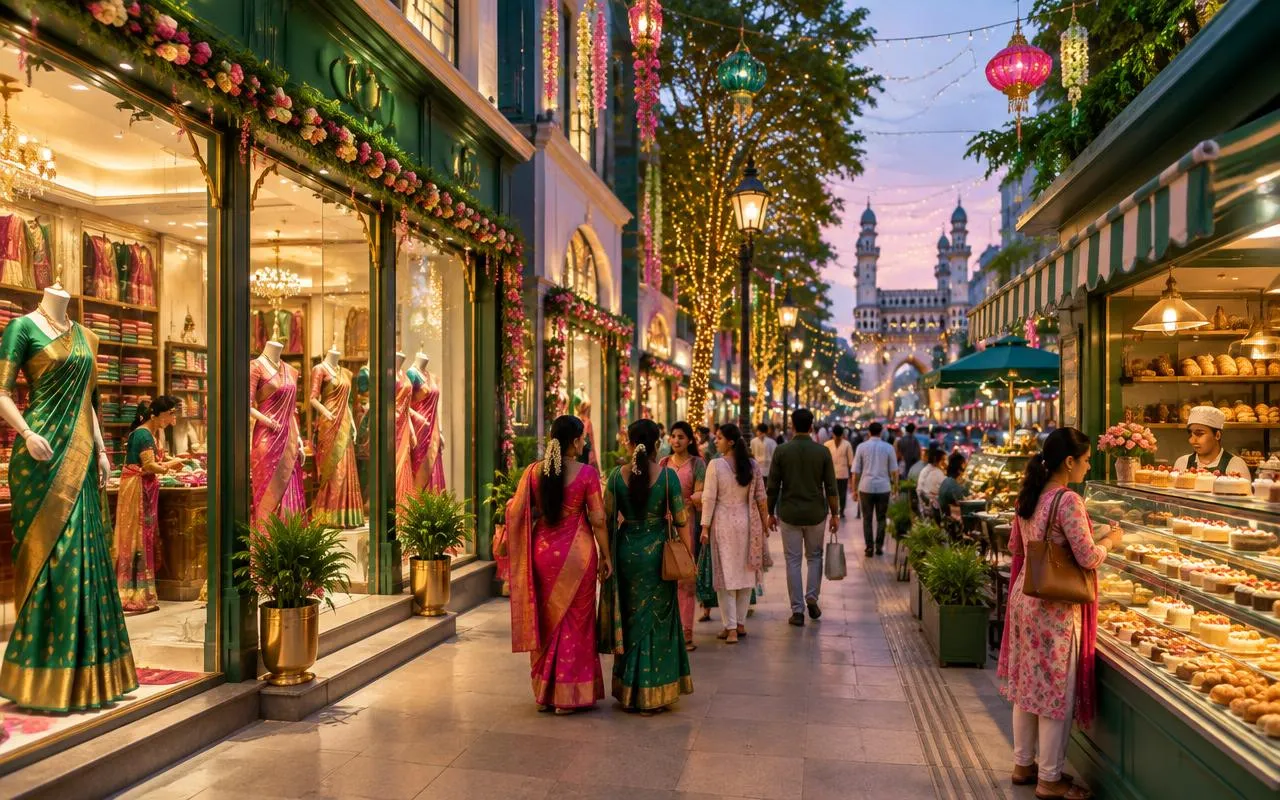 Illustrative view of Himayatnagar, Hyderabad