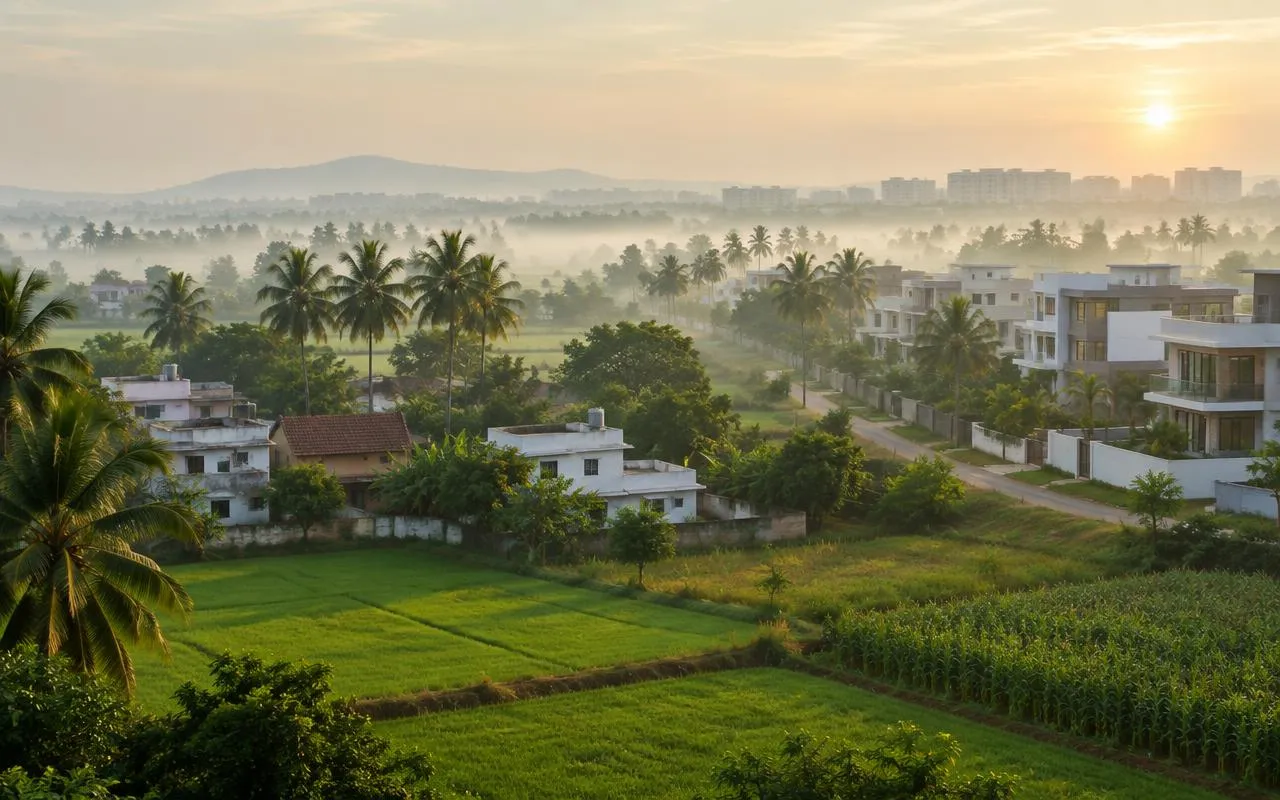 Illustrative view of Bachupally, Hyderabad