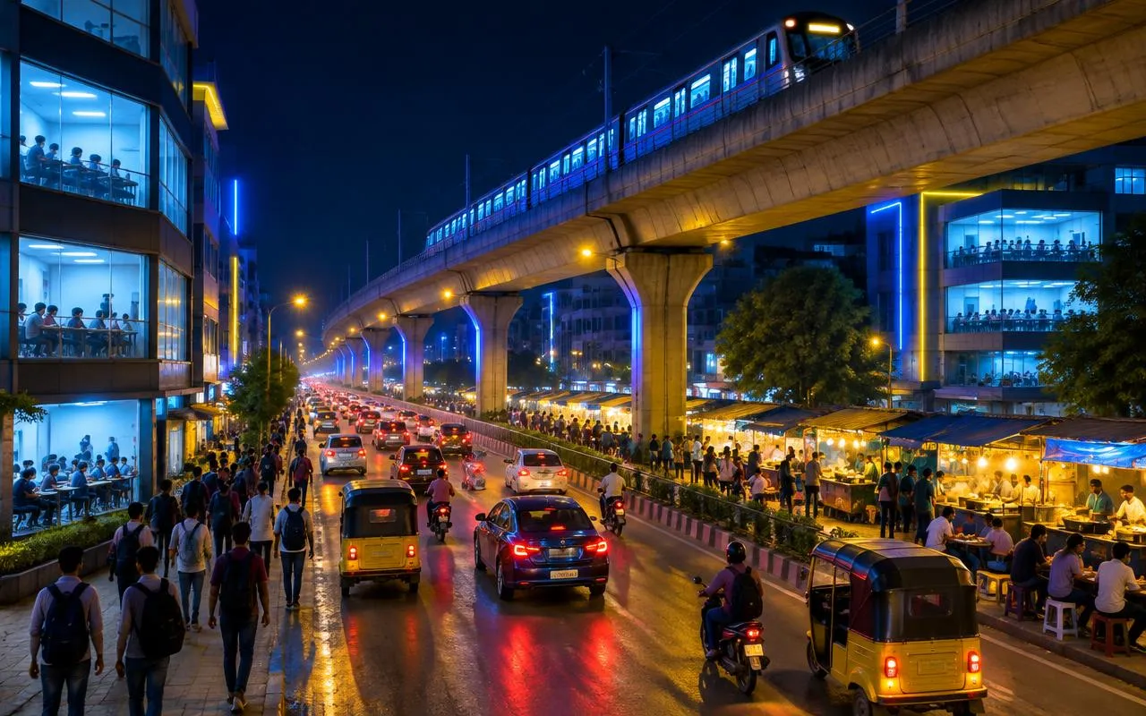Illustrative view of Habsiguda, Hyderabad