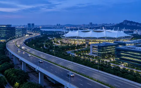 Illustrative view of Gachibowli, Hyderabad