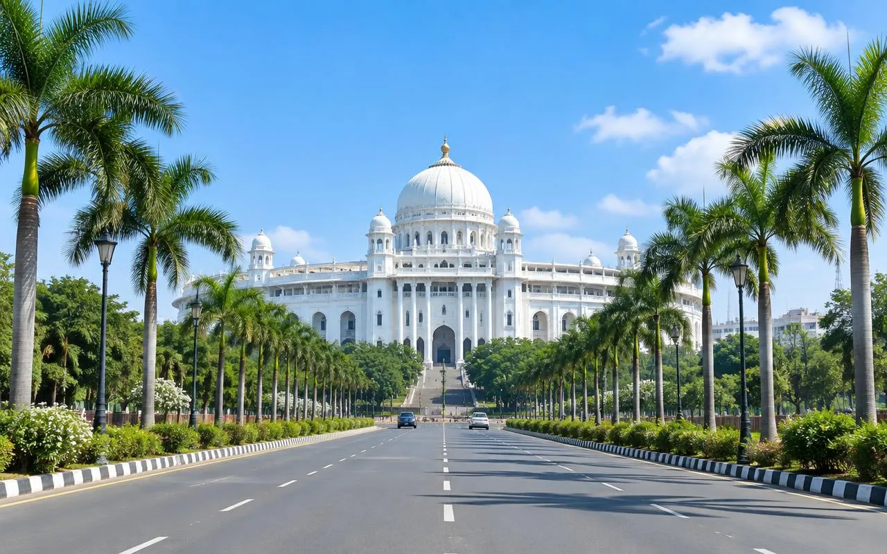 Illustrative view of Basheerbagh, Hyderabad