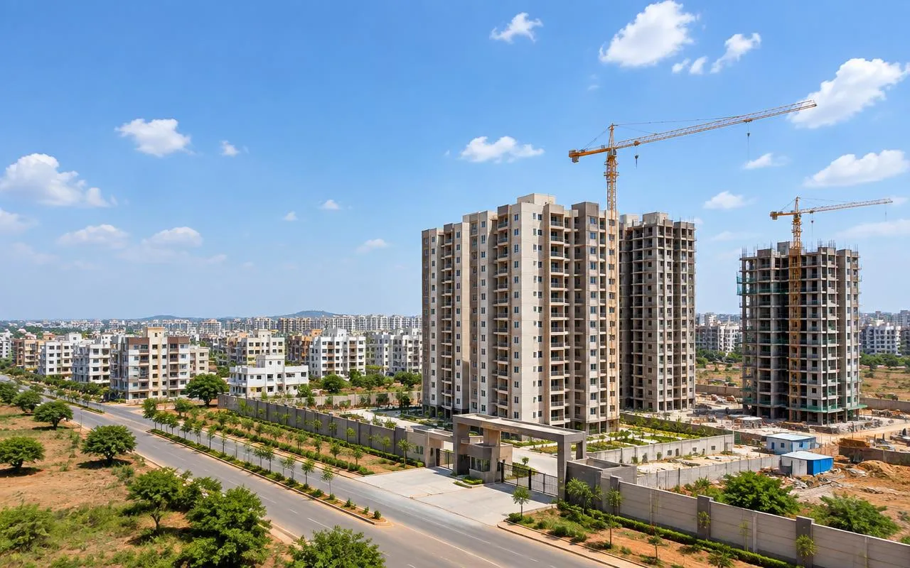 Illustrative view of Nizampet, Hyderabad