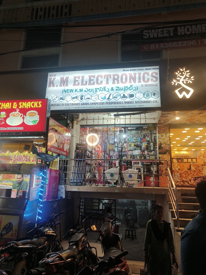 NEW K.M ELECTRONICS AND MOBILE Computers